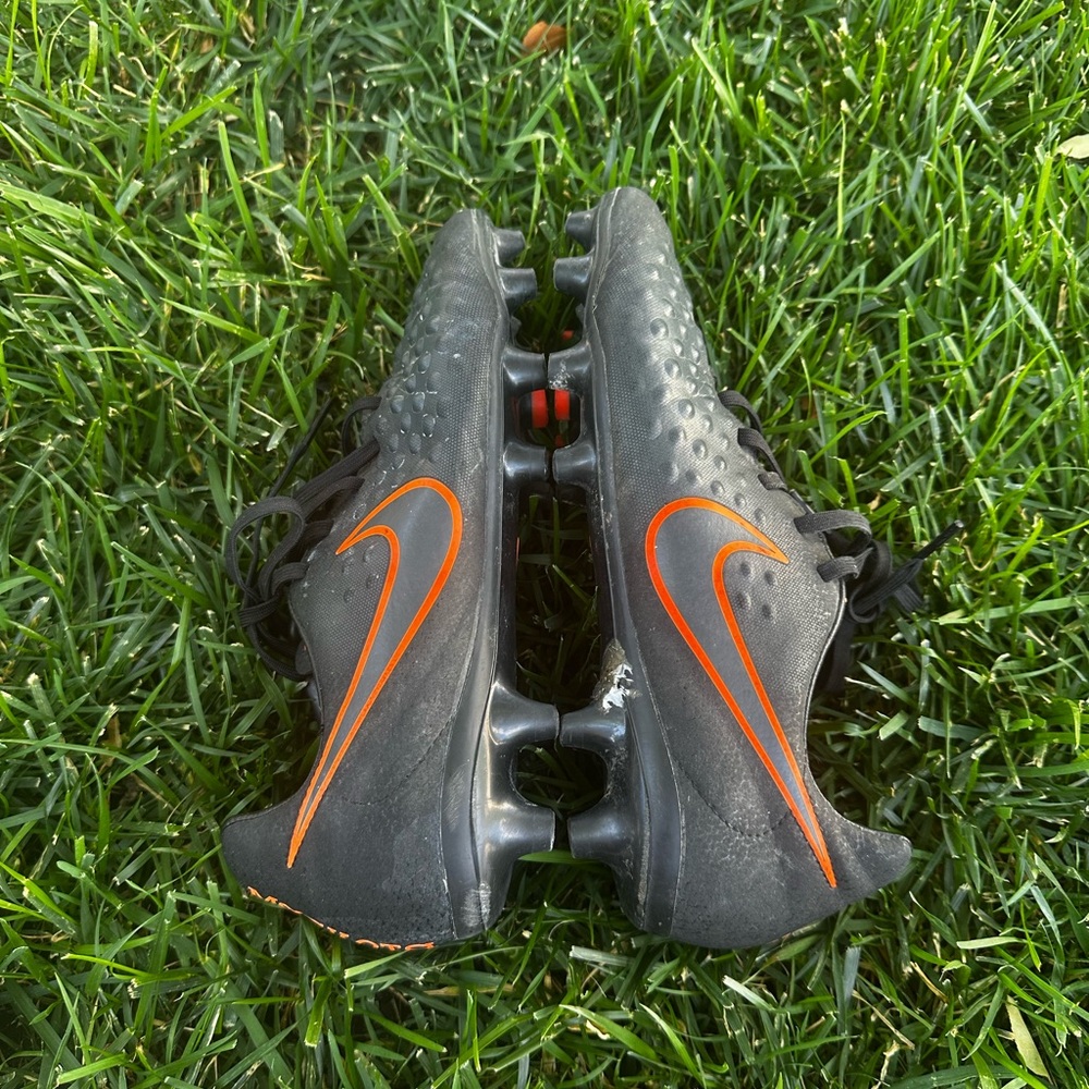 Nike Black and Orange Athletic Shoes